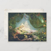 Carte postale avec la peinture de John Simmons (Devant / Derrière)