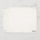 Carte postale avec la peinture de John Simmons (Dos)