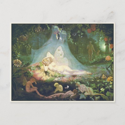 Carte postale avec la peinture de John Simmons (Devant)