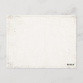 Carte postale avec laissez Faire Capitalisme Salut (Dos)