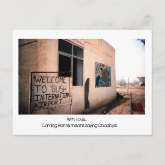 Carte Postale Avec l'amour... Venir à la maison signifie...