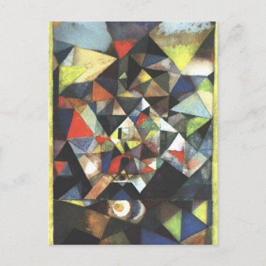 Carte Postale Avec l'oeuf de Paul Klee (Devant)