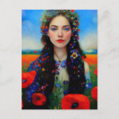 Carte postale avec l'Ukraine (Devant)