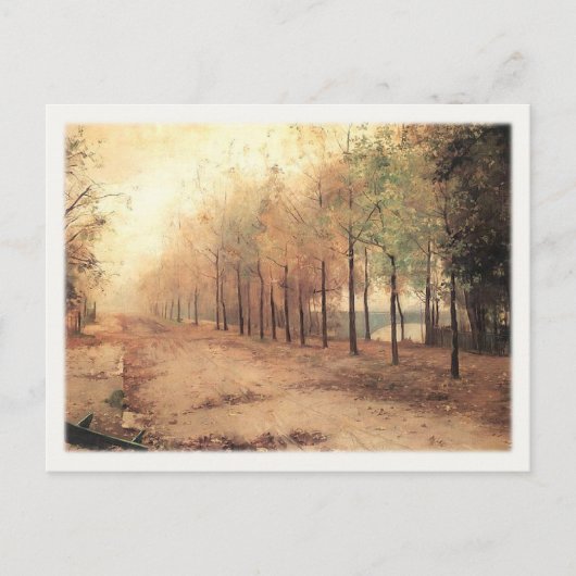 Carte Postale Avec Marie Bashkirtseff Peinture (Devant)