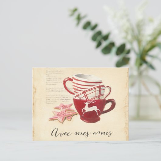 Carte Postale Avec Mes Amis (Debout devant)