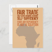 Carte postale avec message d'origine Commerce équi (Devant / Derrière)