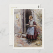 Carte Postale Avec Myles Birket Foster Peinture (Devant / Derrière)