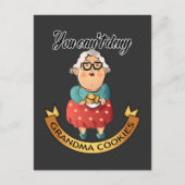 Carte postale avec panneau Vous ne pouvez pas refu (Devant)