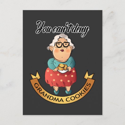 Carte postale avec panneau Vous ne pouvez pas refu (Devant)