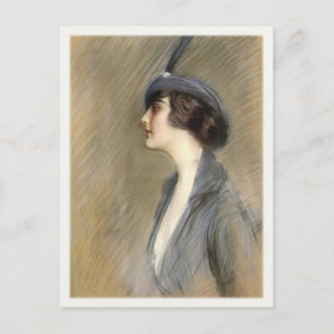 Carte Postale Avec Paul Cesar Helleu Peinture