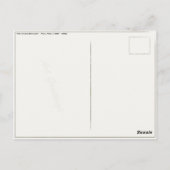 Carte Postale Avec Paul Peel Peinture (Dos)