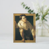 Carte postale avec peinture classique (Debout devant)