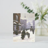 Carte postale avec peinture de Paul Gustave Fische (Debout devant)