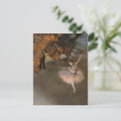 Carte Postale Avec Peinture Edgar Degas (Debout devant)