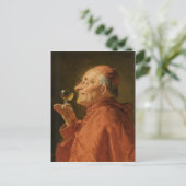 Carte Postale Avec Peinture Eduard Grutzner (Debout devant)