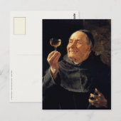 Carte Postale Avec Peinture Eduard Grutzner (Devant / Derrière)
