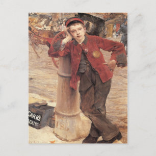 Carte Postale Avec Peinture Jules Bastien-Lepage
