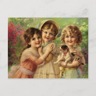 Carte Postale Avec Peinture Vernon Emile