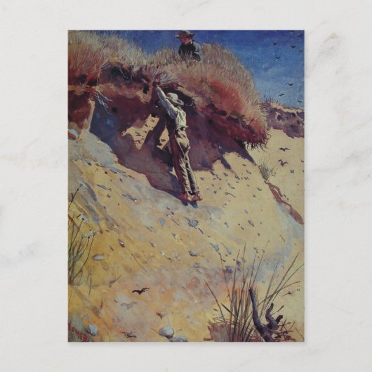 Carte Postale Avec Peinture Winslow Homer (Devant)