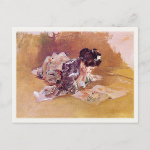 Carte Postale Avec Robert Frederick Blum Peinture