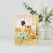 Carte Postale Avec Robert Frederick Blum Peinture (Debout devant)