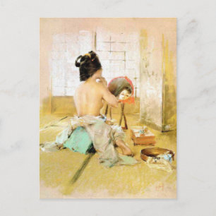 Carte Postale Avec Robert Frederick Blum Peinture