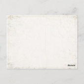 Carte postale avec sprinter sur le drapeau jamaïca (Dos)