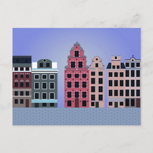 Carte postale avec Stockholm (Devant)