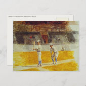 Carte Postale Avec Thomas Eakins Peinture (Devant / Derrière)