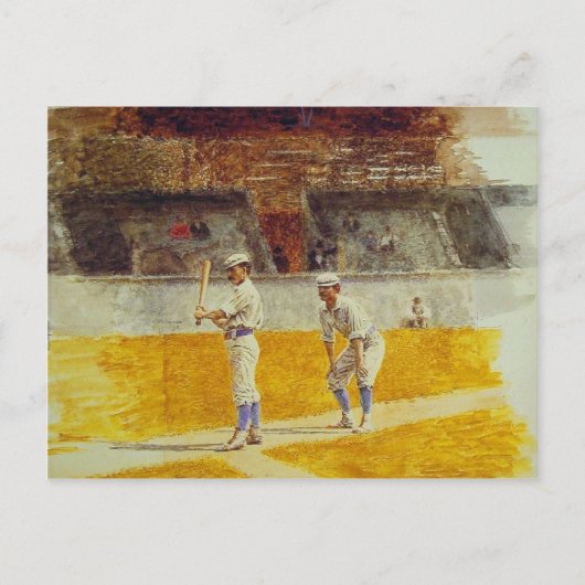 Carte Postale Avec Thomas Eakins Peinture (Devant)