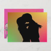 Carte Postale Avec toi (Devant / Derrière)