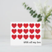 Carte Postale Avec tout mon amour 02 (Debout devant)