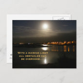 Carte Postale Avec un guide léger obstacles peut... (Devant / Derrière)