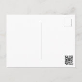 CARTE POSTALE AVEC UNE PANNEAU JOYEUX ANNIVERSAIRE (Dos)