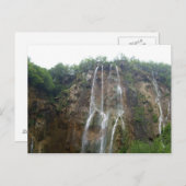 Carte postale avec vue cascade (Devant / Derrière)