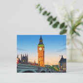 Carte postale avec vue sur Big Ben (Debout devant)