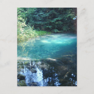 Carte postale avec vue sur le lac de Dracula