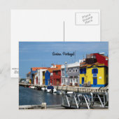 Carte Postale Aveiro, Portugal (Devant / Derrière)