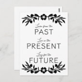 Carte Postale Avenir actuel (Devant / Derrière)