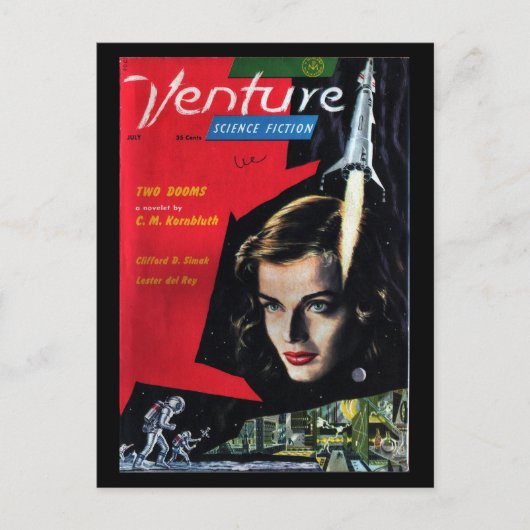 Carte Postale Aventure - 1958.7_Pulp Art (Devant)