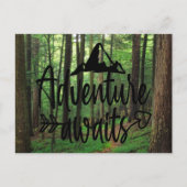 Carte Postale Aventure Attend (Devant)