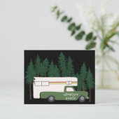 Carte Postale AVENTURE ATTENTE Camping Camper Camper Camper RV (Debout devant)