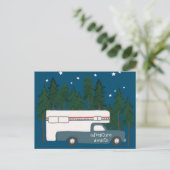 Carte Postale AVENTURE ATTENTE Camping Camper Camper Camper RV (Debout devant)