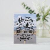 Carte Postale Aventure dans les Grands Tetons (Debout devant)