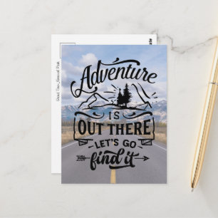 Carte Postale Aventure dans les Grands Tetons