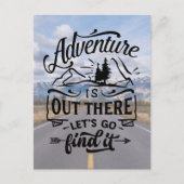 Carte Postale Aventure dans les Grands Tetons (Devant)