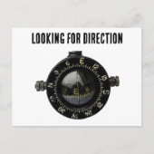 Carte Postale Aventure de navigation de survie de la boussole mi (Devant)