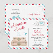 Carte Postale Aventure Douce Seize Ans Attend Une Jeune Fille Vo (Devant / Derrière)