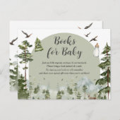 Carte Postale Aventure Oh Boy Livres Forêt de Pins pour Bébé (Devant / Derrière)