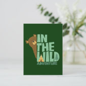 Carte Postale Aventure ours sauvage (Debout devant)